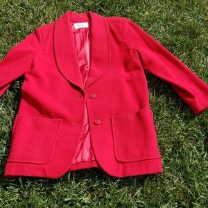 Cativa wool suit coat